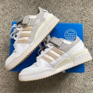 adidas Women's Forum Low White/Gray Size 7 - GY8182